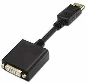 Adaptador Displayport a DVI 15cm Nanocable