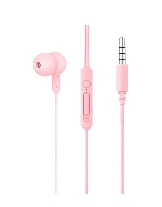 Auricular con Cable y Manos Libres E335P ROSA