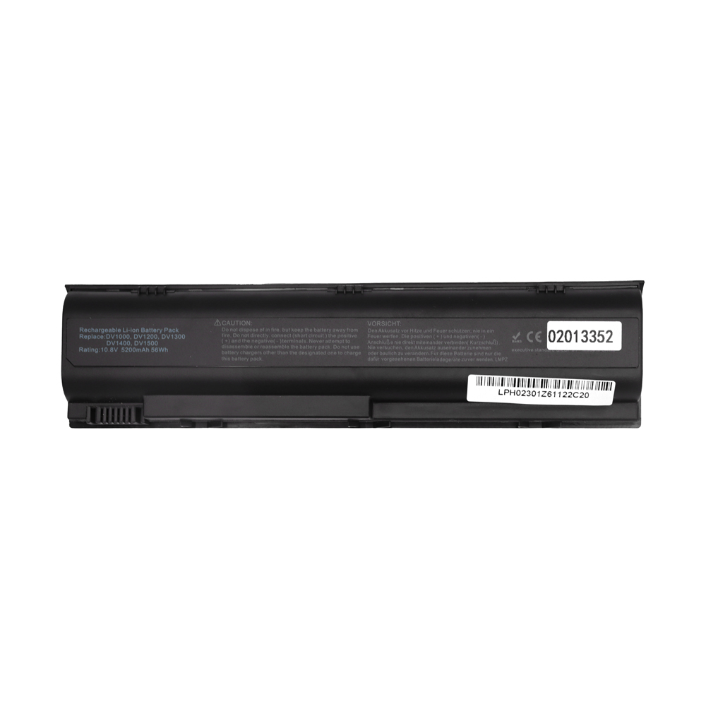 BATERIA PORTATIL PARA HP DV1000 10.8V 5200MAH