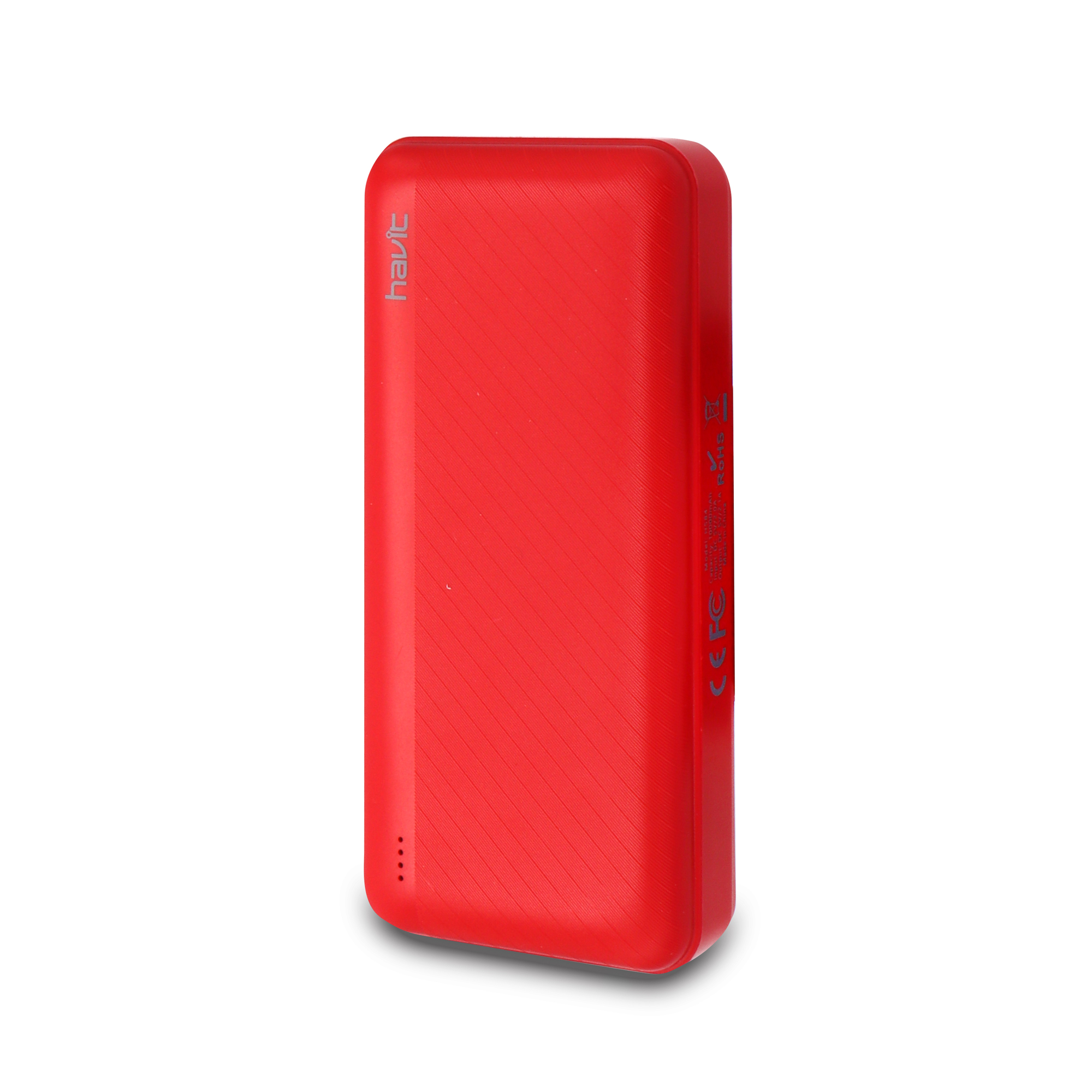 Bateria Externa Dual USB 10000mah H584 Roja