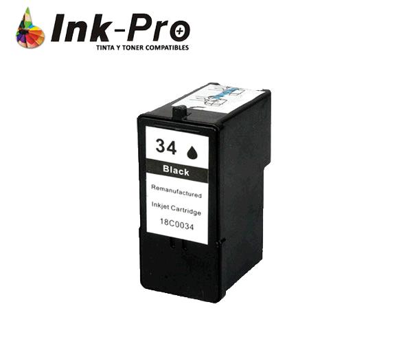 CARTUCHO PARA LEXMARK LX34 Negro