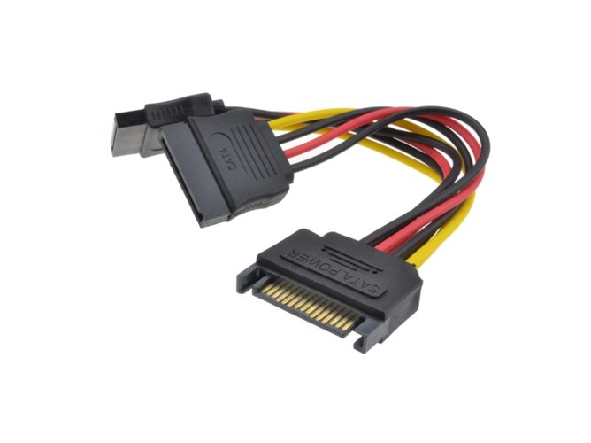 Cable Duplicador Alimentación SATA a 2X SATA 15CM