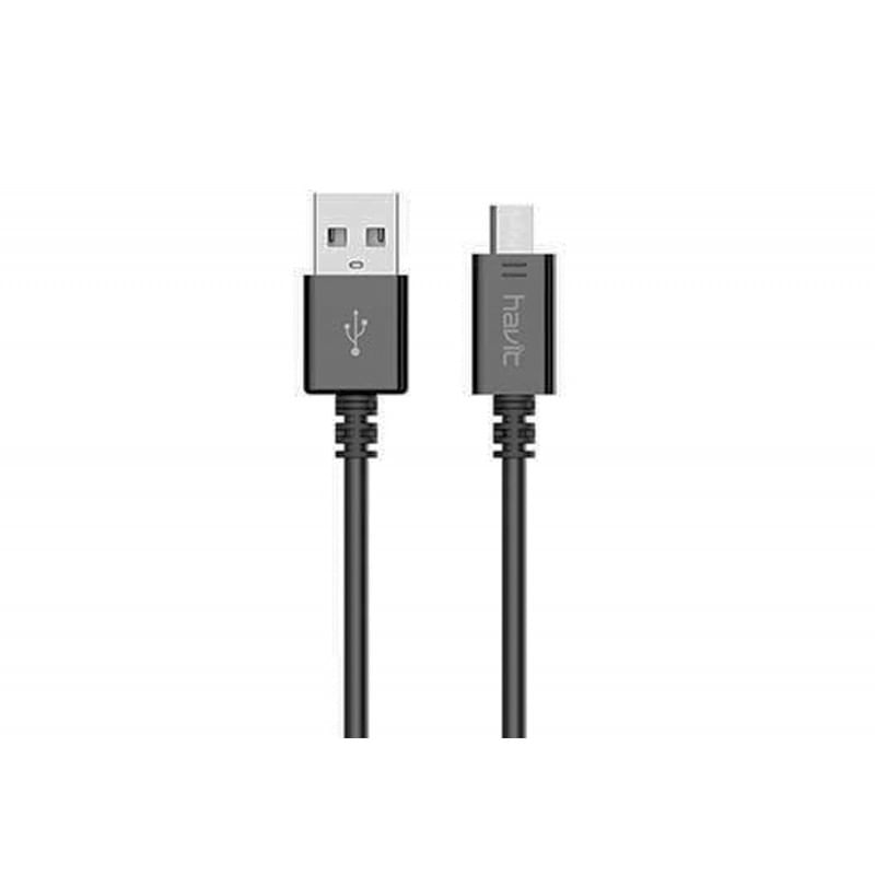 Cable Micro USB 2A 1M  H660 Negro