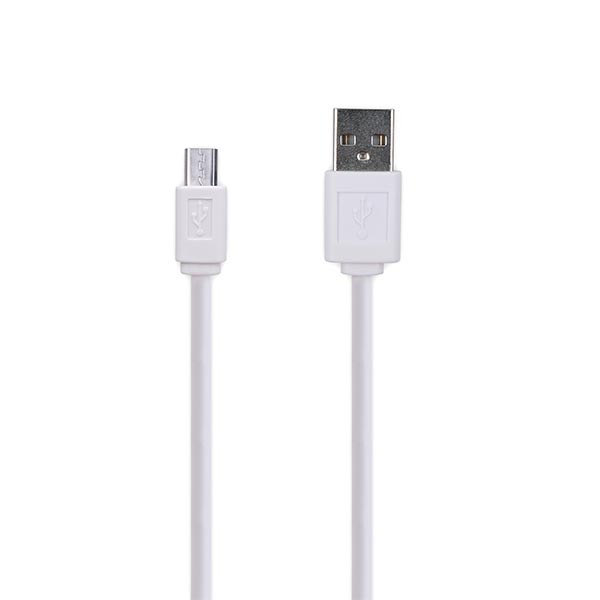 Cable MicroUSB V8 Blanco 1M HV-CB8601