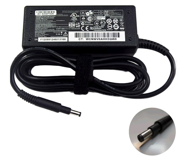 Cargador Portatil HP 19.5V 3.33A 4.8*1.7 Long