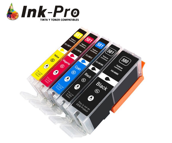 Cartucho Canon CLI581XXLBK Premium Inkpro Negro