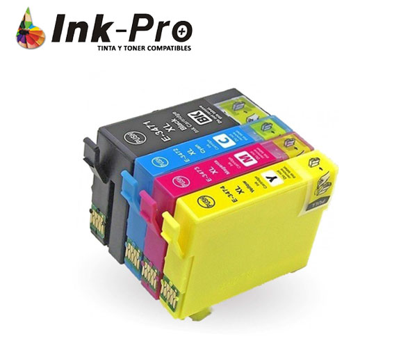 INKJET INKPRO EPSON T3471/3461 NEGRO (34XL) 1100PAG PREMIUM