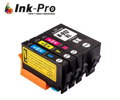 Inkjet Inkpro HP N912XL Amarillo 825 Pag. Premium (EU)