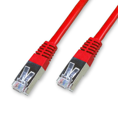 LATIGUILLO RJ45 CAT.6 FTP 3.0 M ROJO