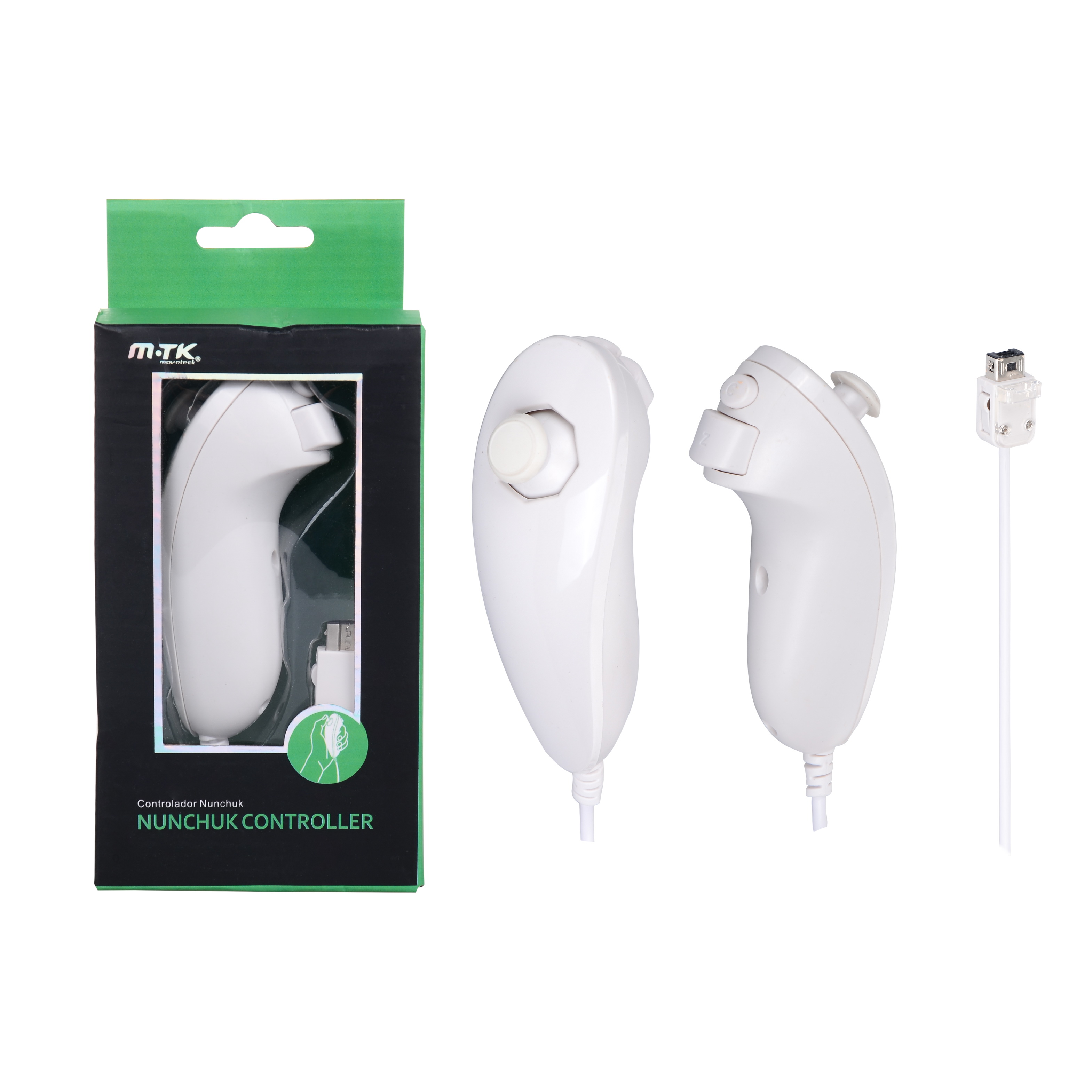 Mando wii Nunchuck Blanco  K3302