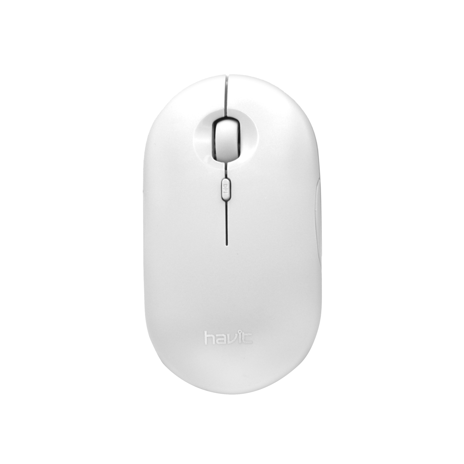 Raton inalambrico Super Silencioso 2.4HZ MS75GT Blanco