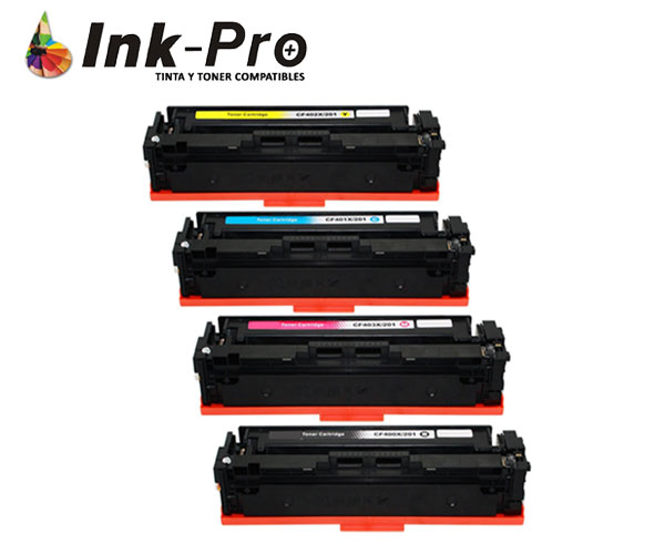 Toner INKPRO HP CF400X Negro