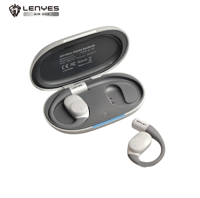 AIR 202 GR Auriculares Bluetooth TWS V5.4 Deportivos
