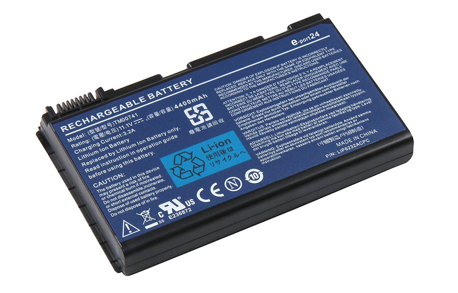 BATERIA PORTATIL PARA ACER 5320 14.8V 5200MAH