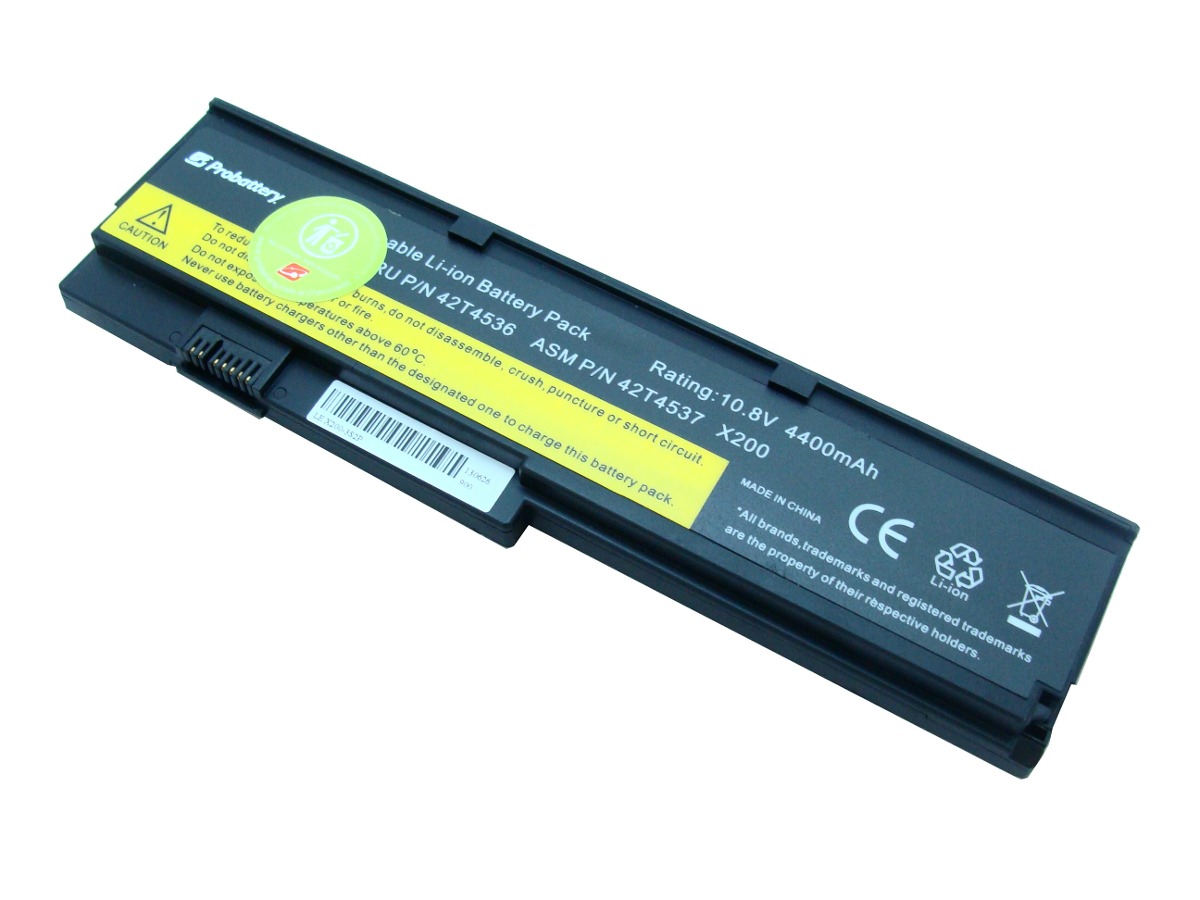 BATERIA PORTATIL PARA LENOVO X200 10.8V 4400MAH