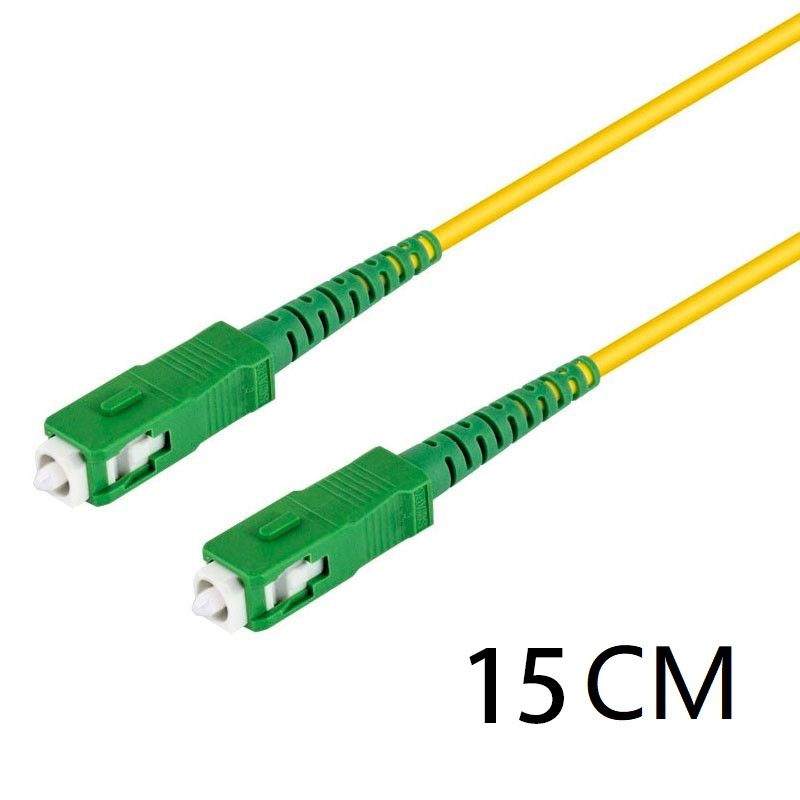 Cable Fibra Optica Monomodo sc Apc/sc Apc9/125u 15M