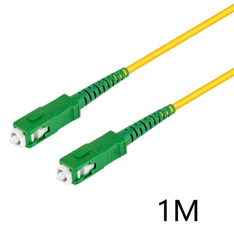 Cable Fibra Optica Monomodo sc Apc/sc Apc9/125u 1m