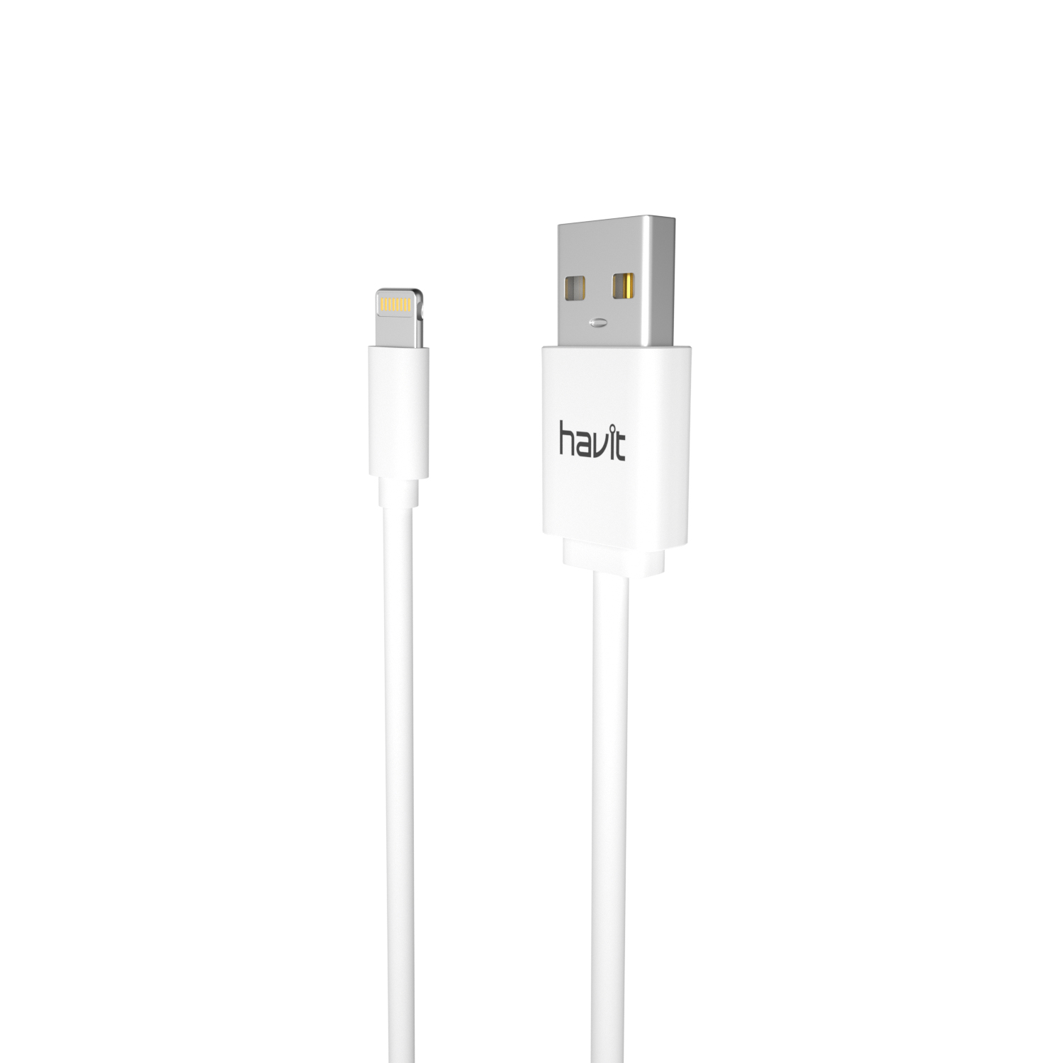 HV-CB8502 Cable iphone lightning Blanco 3M